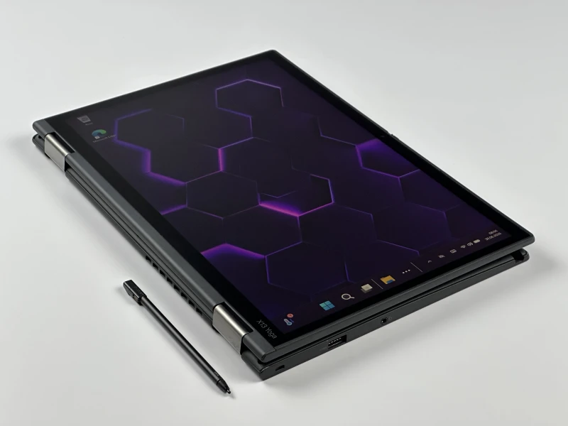 Lenovo ThinkPad X13 Yoga Gen 3 z i7-1265U, dotykowym ekranem 13.3". Rysik w obudowie, klawiatura US oraz zawias 360°.