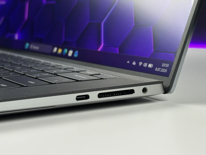 Dell Precision 5560 z i7-11850H i ekranem 15,6" FHD+. Smukła stacja robocza z klawiaturą US, czytnikiem linii papilarnych.