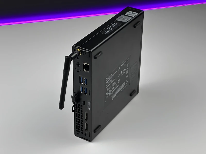 Kompaktowy Dell OptiPlex 3090 Micro | Intel i3-10105T | UHD Graphics 630. Idealny wybór do pracy biurowej i nauki. Wi-Fi.