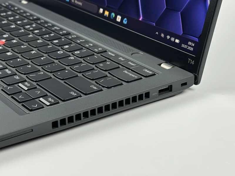 Lenovo ThinkPad T14 Gen 3 z i7-1270P, matrycą FHD+ i klawiaturą US (PL) – elegancja i moc w kompaktowej formie do pracy i zadań kreatywnych.