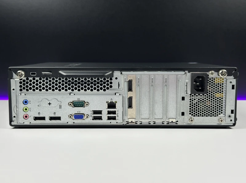 Lenovo ThinkCentre M910s SFF z i7-7700, GeForce GT 730 i DVD. Biznesowy oraz kompaktowy komputer z łatwym dostępem do podzespołów.