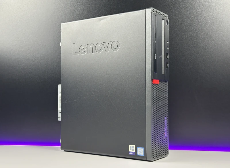 Lenovo ThinkCentre M910s SFF z i7-7700, GeForce GT 730 i DVD. Biznesowy oraz kompaktowy komputer z łatwym dostępem do podzespołów.