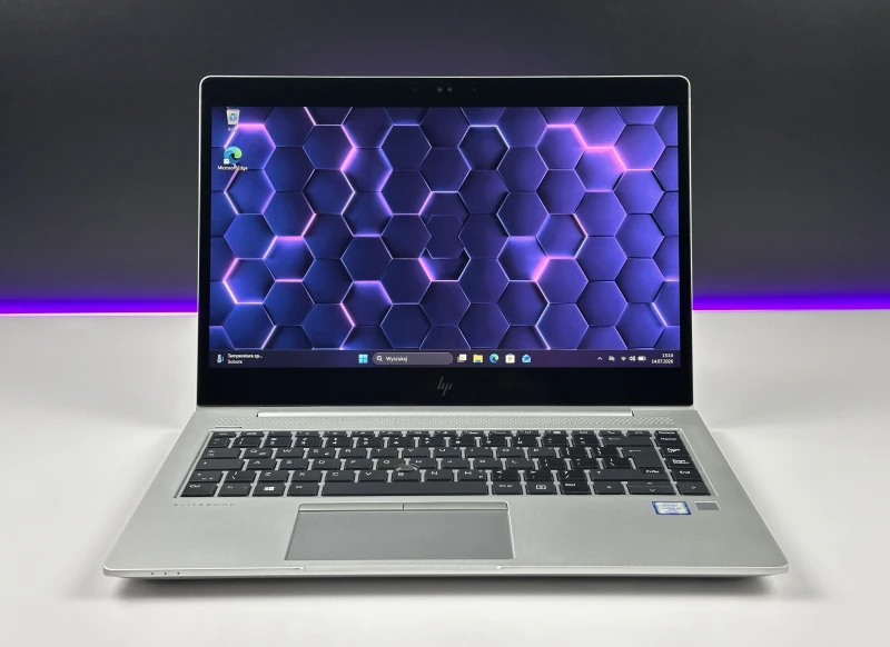 HP EliteBook 840 G5 z dotykowym ekranem i modemem LTE. Aluminiowa obudowa, Intel UHD Graphics 620 oraz wysoka kultura pracy.