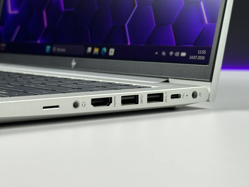 HP EliteBook 640 G9 z i5-1235U, ekranem 14" FHD i LTE. Biznesowy laptop z klawiaturą US oraz dwoma slotami SO-DIMM do łatwej rozbudowy RAM.