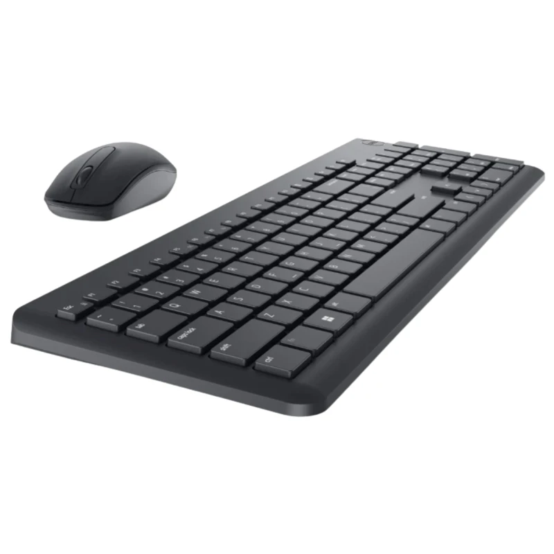 Zestaw Dell KM3322W – bezprzewodowa klawiatura i mysz o ergonomicznym kształcie, idealne do pracy biurowej. Komfort i prosta instalacja.