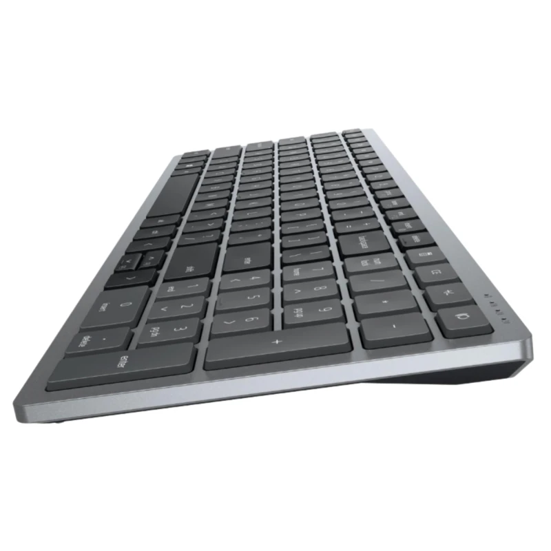 Dell KM7120W – bezprzewodowy zestaw klawiatury i myszy z łącznością Bluetooth oraz 2.4 GHz. Komplet do wygodnej pracy na wielu urządzeniach.