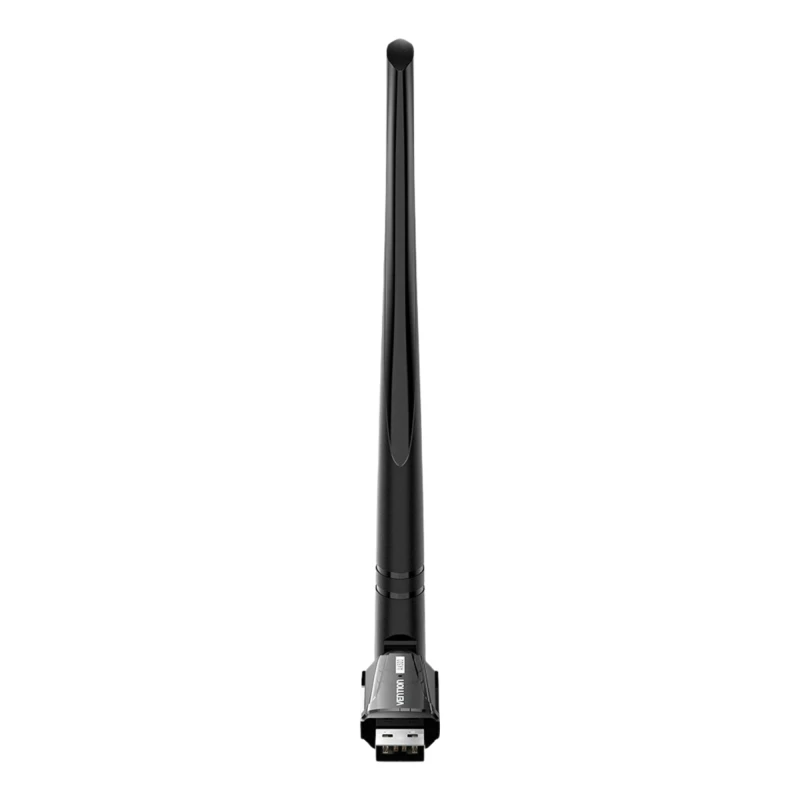 Adapter Vention AX300 USB Wi-Fi 6 2.4 GHz z anteną. Adapter sieciowy USB do komputera lub laptopa, zapewniający łączność bezprzewodową Wi-Fi 6.