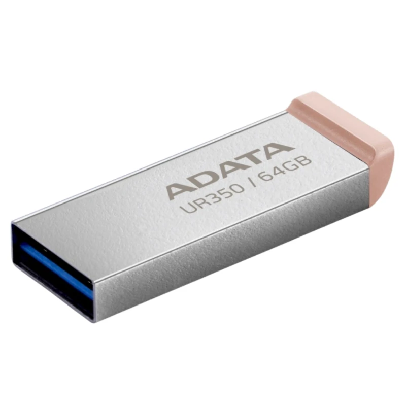 Pendrive ADATA UR350 64GB USB 3.2 Gen1. Kompaktowa pamięć przenośna w metalowej obudowie, idealna do szybkiego zapisu i przenoszenia plików. Pendrive ADATA UR350 64GB USB 3.2 Gen1. Kompaktowa pamięć przenośna w metalowej obudowie, idealna do szybkiego zapisu i przenoszenia plików.
