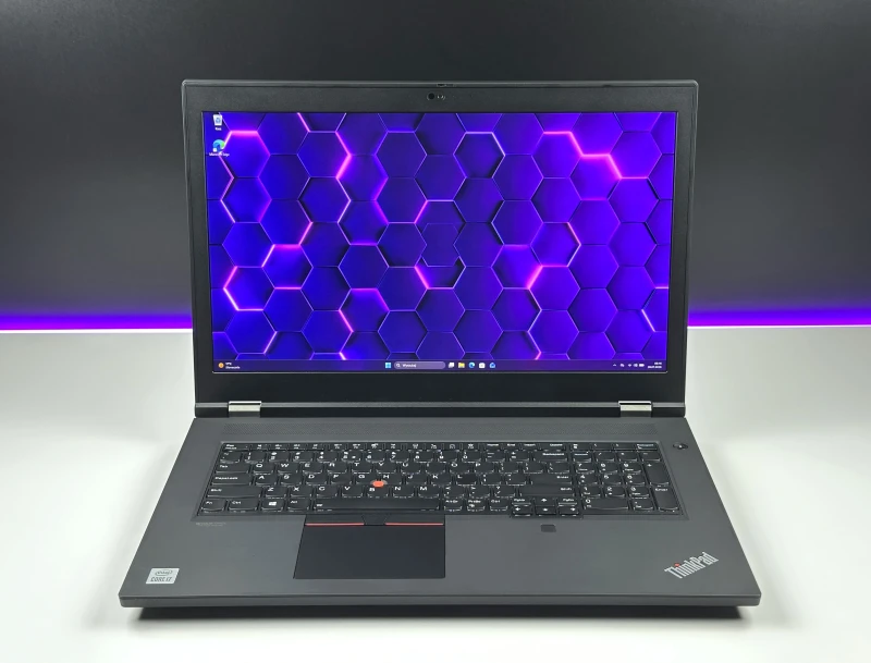 Lenovo ThinkPad P17 Gen 1 i7-10750H, Quadro T2000. Stacja robocza z mocną konstrukcją i zapasem miejsca na rozbudowę RAM oraz dysków.