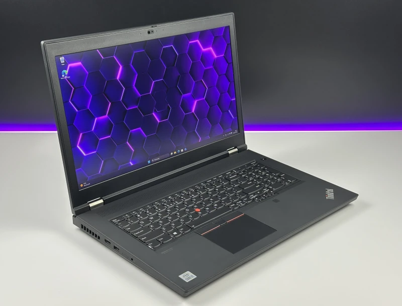 Lenovo ThinkPad P17 Gen 1 i7-10750H, Quadro T2000. Stacja robocza z mocną konstrukcją i zapasem miejsca na rozbudowę RAM oraz dysków.