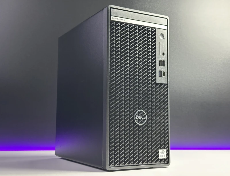 Dell OptiPlex 5090 Mini Tower i5-10505. Komputer biznesowy z portami USB/DisplayPort, slotami PCIe i wygodnym dostępem do rozbudowy.