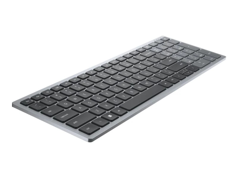 Dell KB740 – bezprzewodowa klawiatura z obsługą wielu urządzeń. Łączność Bluetooth/2.4 GHz, wygodny układ klawiszy i elegancka konstrukcja.