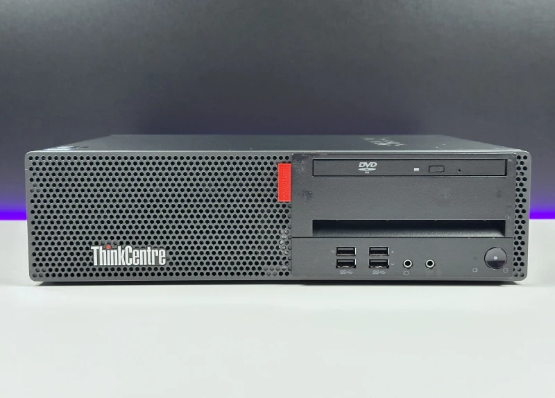 Lenovo ThinkCentre M910s SFF z i7-7700, GeForce GT 730 i DVD. Biznesowy oraz kompaktowy komputer z łatwym dostępem do podzespołów.
