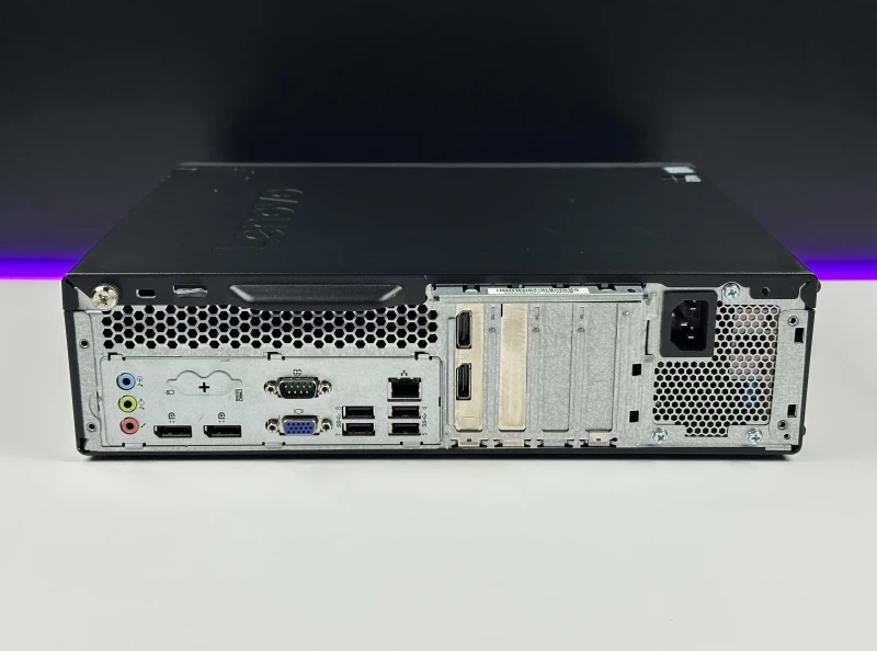 Lenovo ThinkCentre M910s SFF z i7-7700, GeForce GT 730 i DVD. Biznesowy oraz kompaktowy komputer z łatwym dostępem do podzespołów.