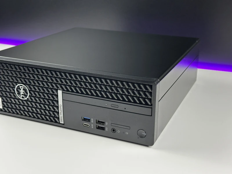 Dell OptiPlex 7090 SFF i5-10500, napęd DVD. Komputer biznesowy z kompaktową obudową, obsługą dysków M.2 i solidnym zapleczem portów.