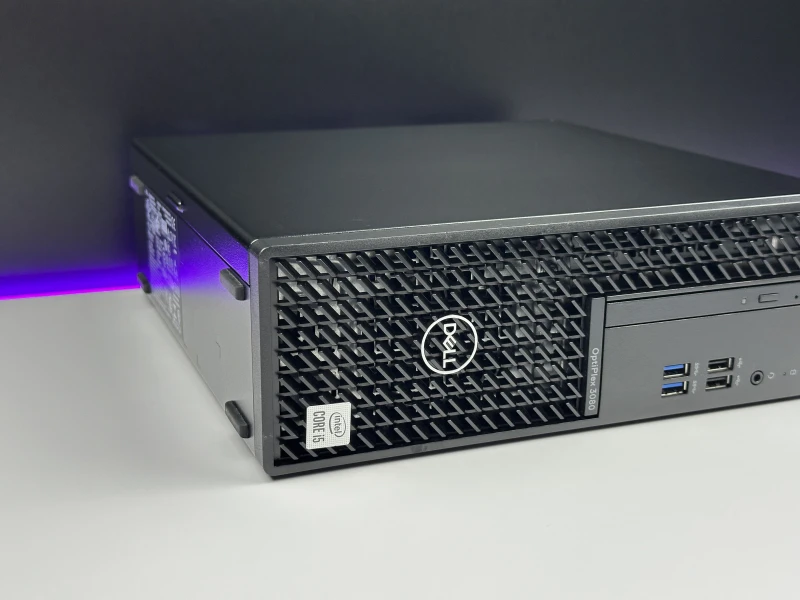 Dell OptiPlex 3080 SFF i5-10600, Intel UHD Graphics 630, napęd DVD. Komputer biznesowy z portami USB, HDMI/DisplayPort.
