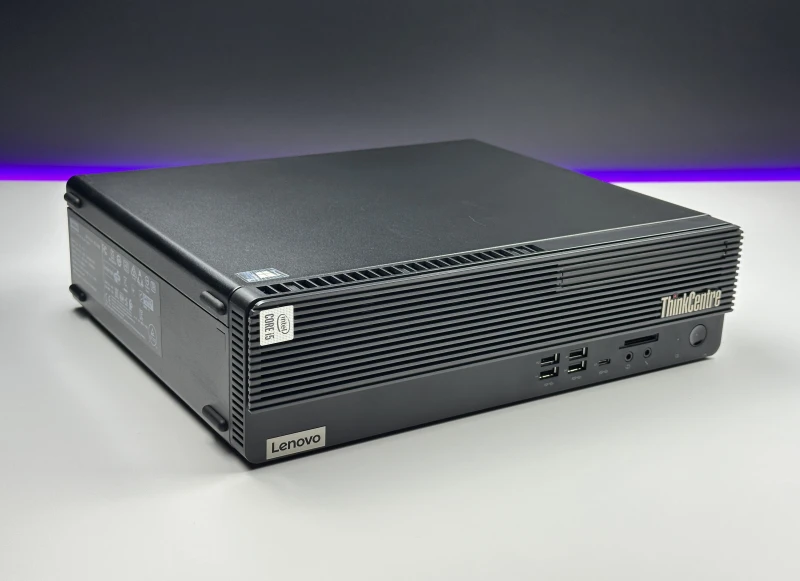 Lenovo ThinkCentre M70s Gen 1 SFF i5-10400, Intel UHD Graphics 630. Komputer biznesowy z obsługą pamięci DDR4 i kompaktową obudową.