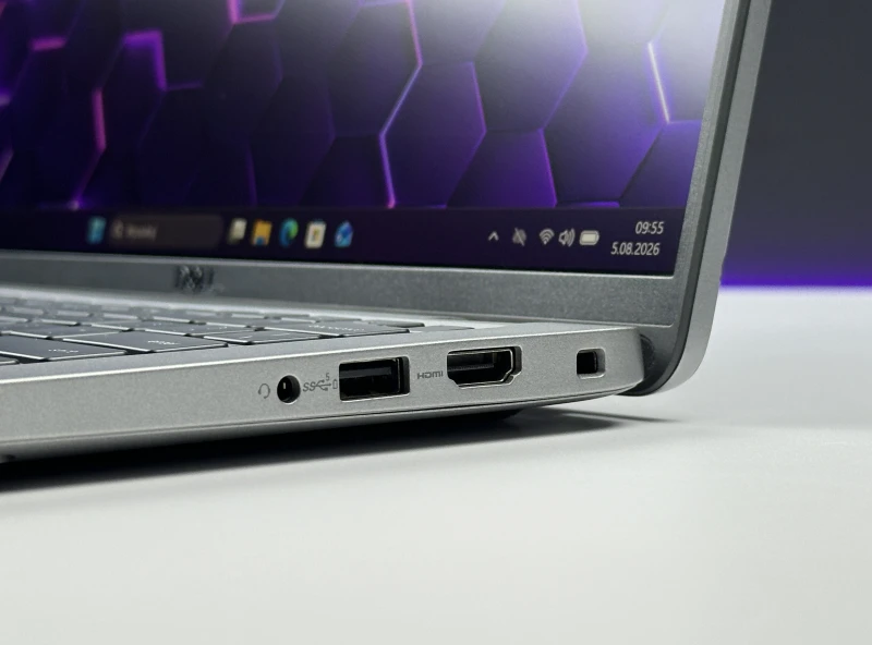 Dell Latitude 5440 z procesorem  i7-1365U, dotykowym ekranem 14" FHD. Laptop biznesowy z czytnikiem linii papilarnych, klawiaturą US i Thunderbolt 4.