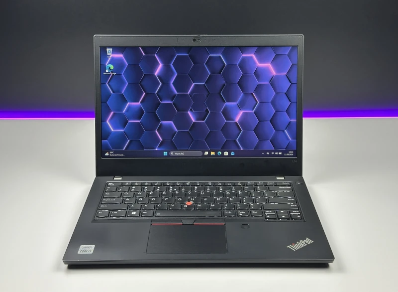 Lenovo ThinkPad L14 Gen 1 z i5-10210U i ekranem FHD – solidny laptop biznesowy z klawiaturą US (PL QWERTY), idealny do pracy biurowej i zdalnej.
