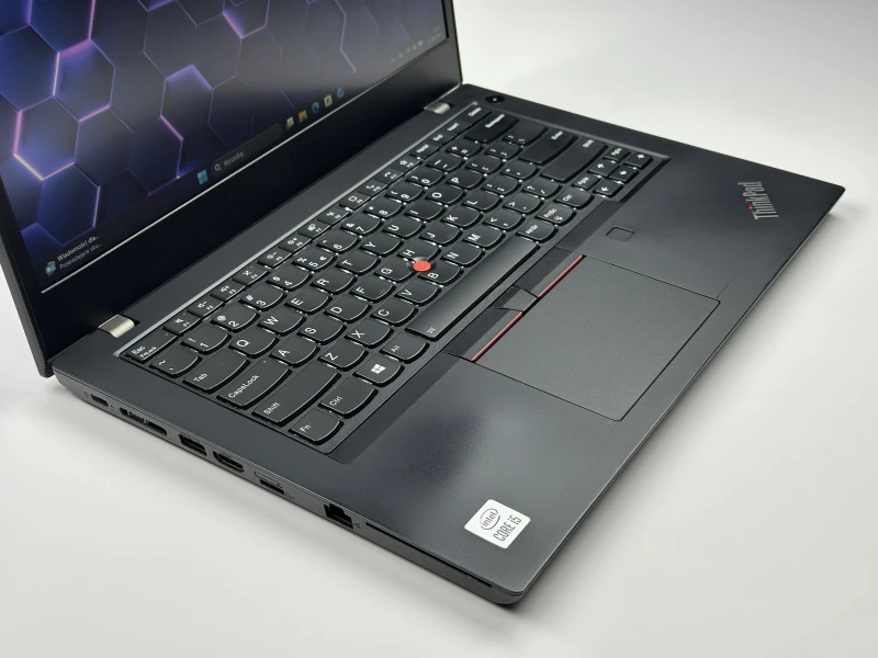 Lenovo ThinkPad L14 Gen 1 z i5-10210U i ekranem FHD – solidny laptop biznesowy z klawiaturą US (PL QWERTY), idealny do pracy biurowej i zdalnej.