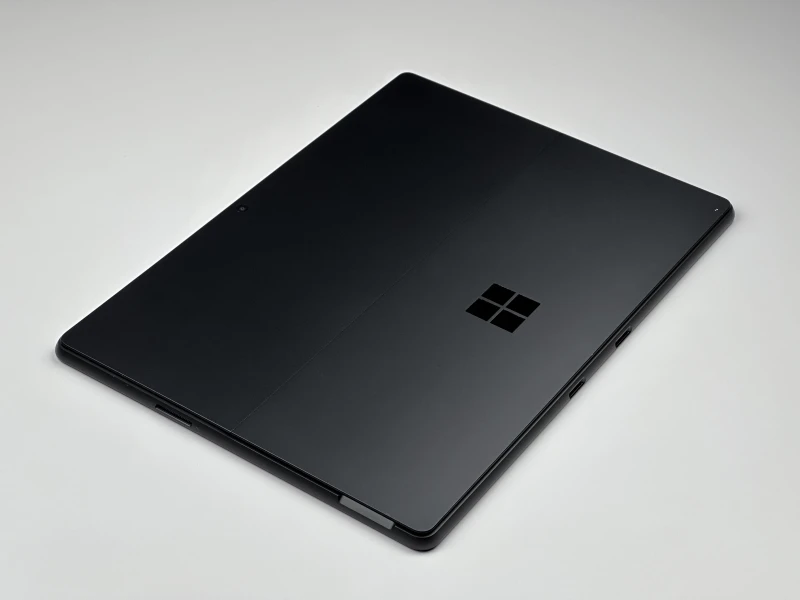 Microsoft Surface Pro 9 z procesorem i5-1245U, 8GB RAM, SSD 256GB i ekranem 13" 2880x1920. Czarny tablet z Thunderbolt 4.