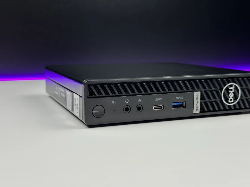 Dell OptiPlex 5080 Micro z i5-10500T i Intel UHD 630 – mały komputer biznesowy, idealny do biura i codziennych zadań w ograniczonej przestrzeni.
