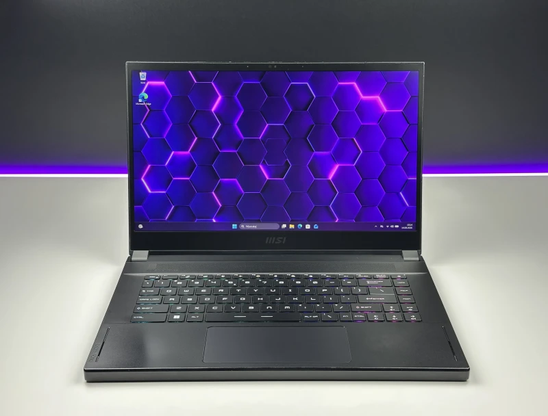 MSI GS66 Stealth 11UH - i9-11900H, 360Hz, RTX 3080. Gamingowy laptop z klawiaturą RGB i matrycą 360Hz stworzoną do rywalizacji e-sportowej.