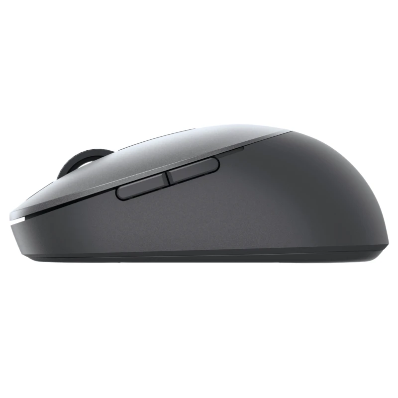 Dell Pro Plus MS5120W. Pełnowymiarowa mysz bezprzewodowa z precyzyjnym sensorem, 7 przyciskami i eleganckim szarym wykończeniem.