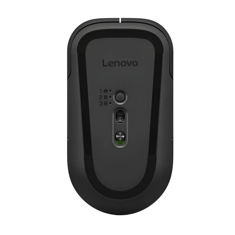 Lenovo Wireless Multi-Mode Pro Plus 6050 Eclipse Black. Bezprzewodowa mysz z Bluetooth 5.3, 10 przyciskami i DPI do 4000.