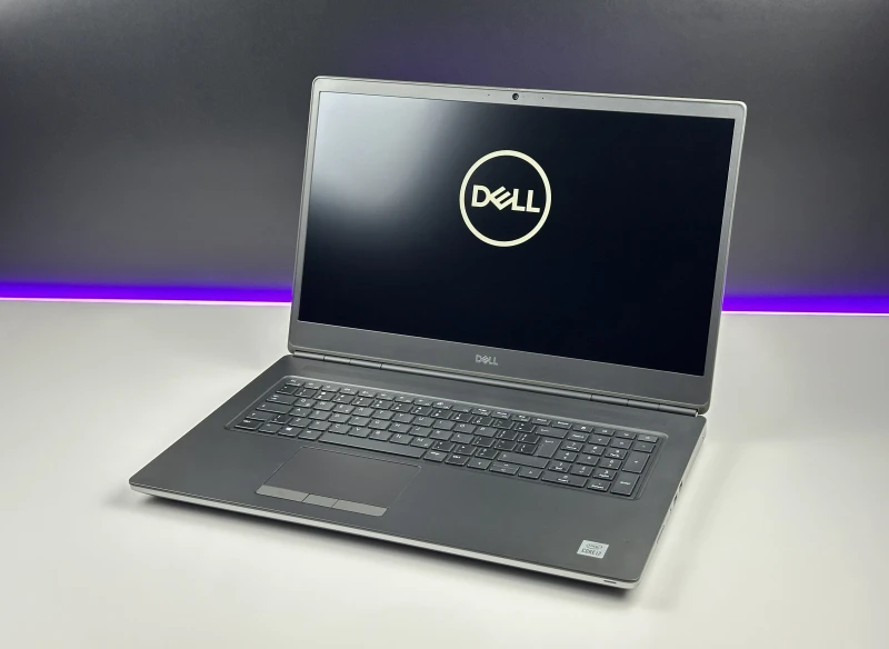 Dell Precision 7750 z i7-10850H i RTX4000 – profesjonalna stacja robocza stworzona do grafiki 3D, CAD i wymagających projektów inżynieryjnych.