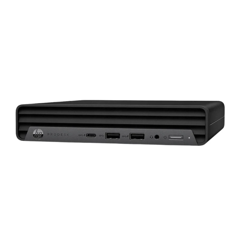 HP ProDesk 400 G6 Mini z Pentium Gold G6400T i Intel UHD Graphics 610. Komputer biurowy z 2 slotami RAM DDR4 i obsługą dysków M.2 NVMe.