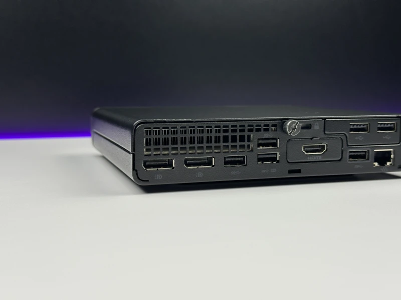 HP EliteDesk 805 G6 Mini z Ryzen 5 4650GE i Radeon Graphics. Komputer biznesowy z 2 slotami SODIMM i rozbudową o szybkie dyski M.2 NVMe.