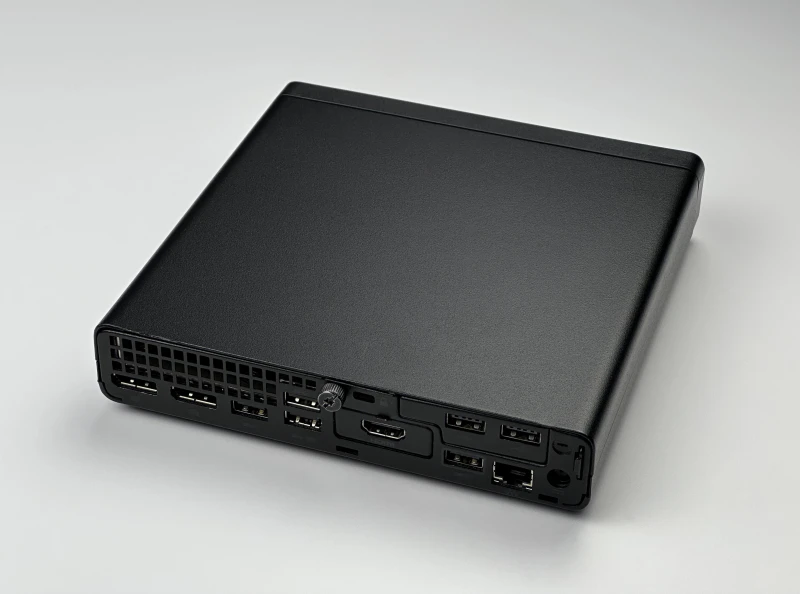 HP EliteDesk 805 G6 Mini z Ryzen 5 4650GE i Radeon Graphics. Komputer biznesowy z 2 slotami SODIMM i rozbudową o szybkie dyski M.2 NVMe.