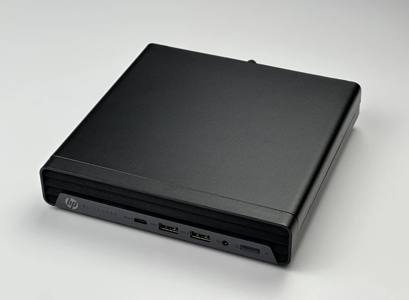 HP EliteDesk 805 G6 Mini z Ryzen 5 4650GE i Radeon Graphics. Komputer biznesowy z 2 slotami SODIMM i rozbudową o szybkie dyski M.2 NVMe.