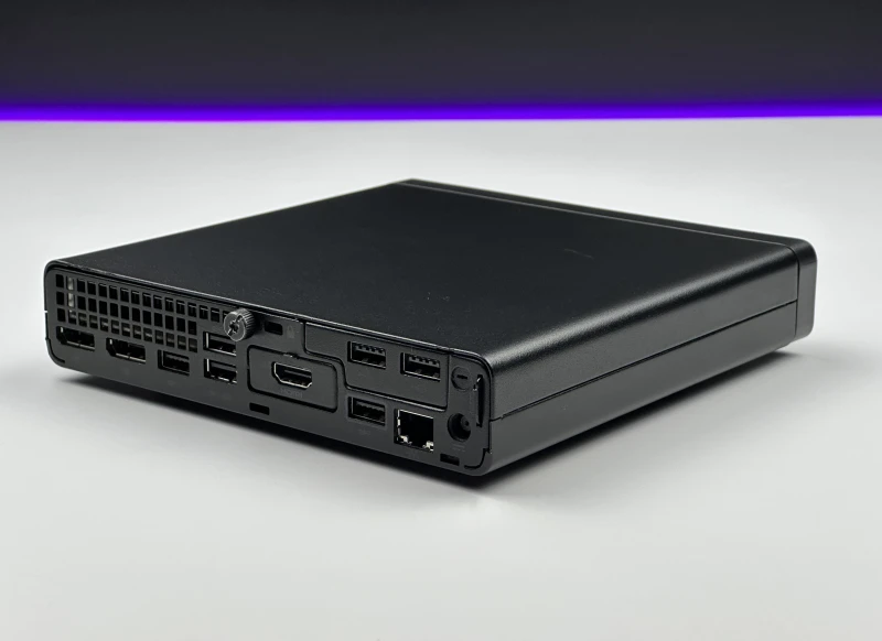 HP EliteDesk 805 G6 Mini z Ryzen 5 4650GE i Radeon Graphics. Komputer biznesowy z 2 slotami SODIMM i rozbudową o szybkie dyski M.2 NVMe.