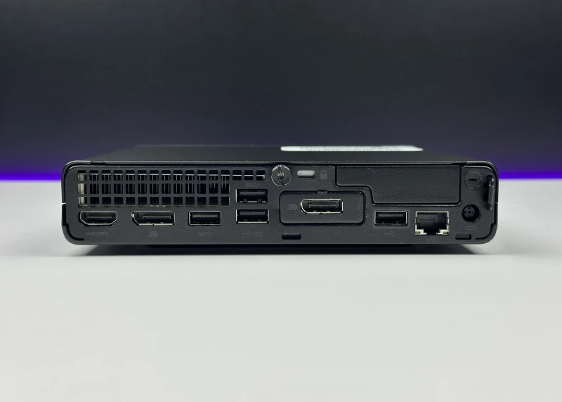 HP ProDesk 400 G6 Mini z Pentium Gold G6400T i Intel UHD Graphics 610. Komputer biurowy z 2 slotami RAM DDR4 i obsługą dysków M.2 NVMe.