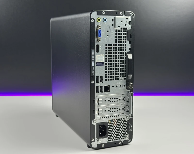 HP 290 G2 SFF z procesorem i3-9100 i Intel UHD Graphics 630. Kompaktowy komputer biurowy z HDMI, VGA i możliwością rozbudowy podzespołów.