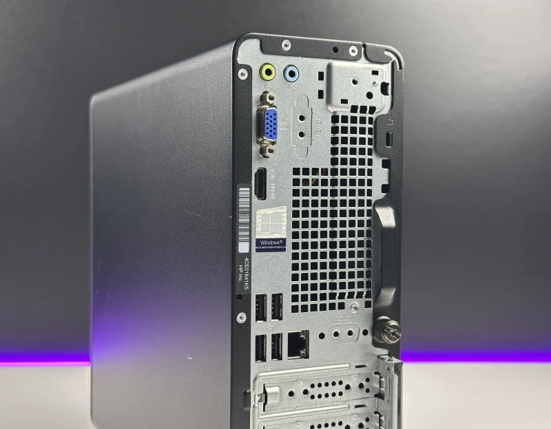 HP 290 G2 SFF z procesorem i3-9100 i Intel UHD Graphics 630. Kompaktowy komputer biurowy z HDMI, VGA i możliwością rozbudowy podzespołów.