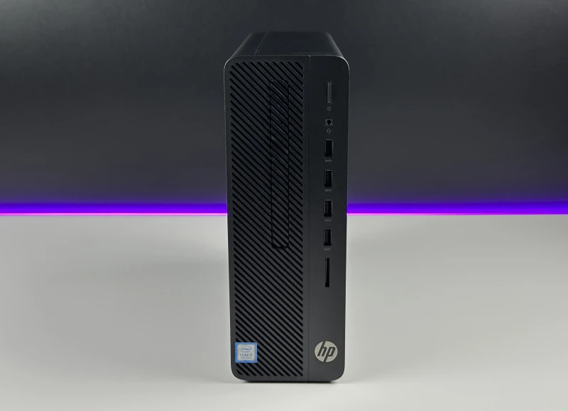 HP 290 G2 SFF z procesorem i3-9100 i Intel UHD Graphics 630. Kompaktowy komputer biurowy z HDMI, VGA i możliwością rozbudowy podzespołów.