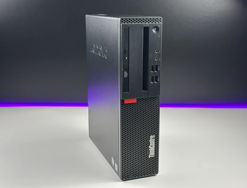 Lenovo ThinkCentre M910s SFF z i7-7700, Intel HD Graphics 630 i napędem DVD. Komputer biznesowy z DisplayPort, VGA i łatwą rozbudową.