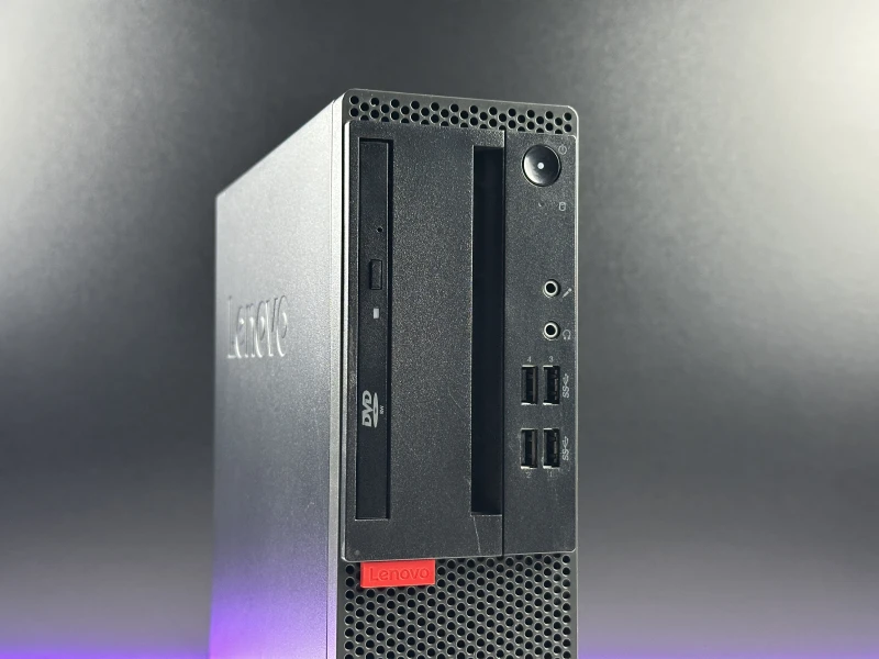 Lenovo ThinkCentre M910s SFF z i7-7700, Intel HD Graphics 630 i napędem DVD. Komputer biznesowy z DisplayPort, VGA i łatwą rozbudową.