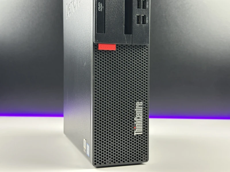 Lenovo ThinkCentre M910s SFF z i7-7700, Intel HD Graphics 630 i napędem DVD. Komputer biznesowy z DisplayPort, VGA i łatwą rozbudową.