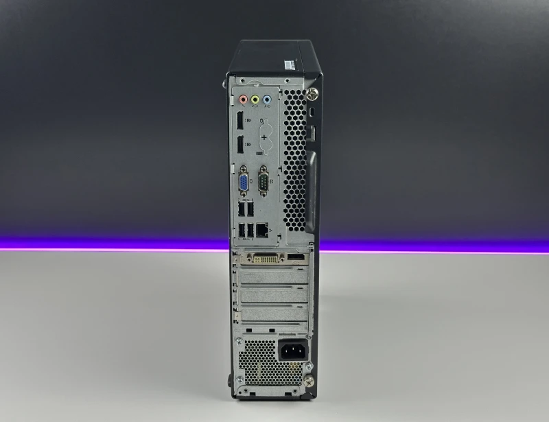 Lenovo ThinkCentre M910s SFF z i7-7700, Intel HD Graphics 630 i napędem DVD. Komputer biznesowy z DisplayPort, VGA i łatwą rozbudową.