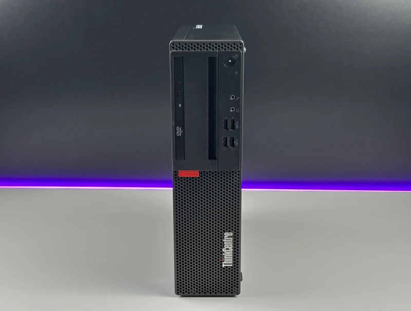 Lenovo ThinkCentre M910s SFF z i7-7700, Intel HD Graphics 630 i napędem DVD. Komputer biznesowy z DisplayPort, VGA i łatwą rozbudową.