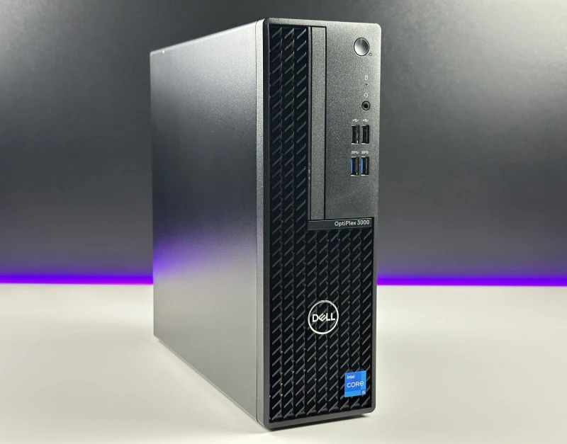 Dell OptiPlex 3000 SFF z procesorem i5-12500 i Intel UHD Graphics 770. Komputer biznesowy z obsługą TPM 2.0 i szerokim zestawem złączy.