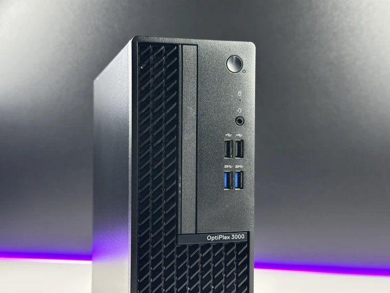 Dell OptiPlex 3000 SFF z procesorem i5-12500 i Intel UHD Graphics 770. Komputer biznesowy z obsługą TPM 2.0 i szerokim zestawem złączy.