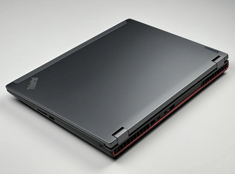 Lenovo ThinkPad P16 Gen 1 z i7-12850HX, ekranem 16" 4K UHD+ i RTX A5500. Stacja robocza z 4 slotami RAM DDR5 i czytnikiem linii papilarnych.