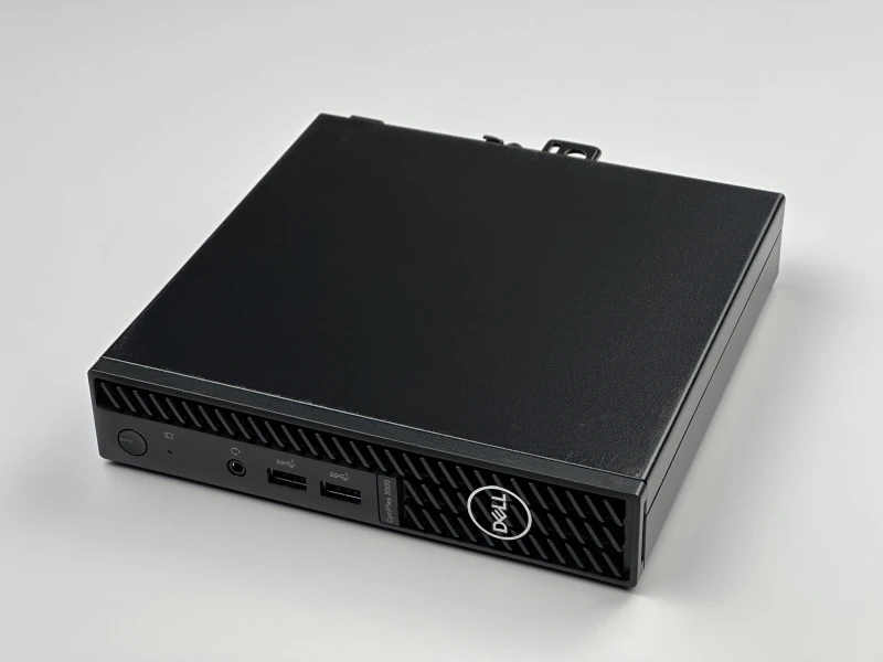 Dell OptiPlex 3000 Micro z procesorem i5-12600T, pamięcią DDR4 i Intel UHD 770. Kompaktowy komputer z Wi-Fi, TPM 2.0.