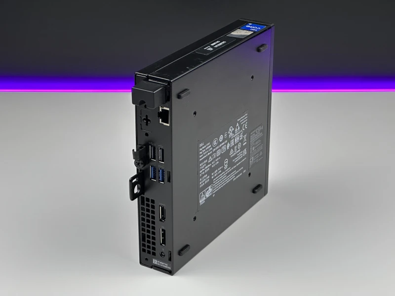 Dell OptiPlex 3000 Micro z procesorem i5-12600T, pamięcią DDR4 i Intel UHD 770. Kompaktowy komputer z Wi-Fi, TPM 2.0.
