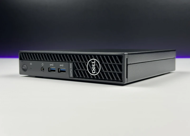 Dell OptiPlex 3000 Micro z procesorem i5-12600T, pamięcią DDR4 i Intel UHD 770. Kompaktowy komputer z Wi-Fi, TPM 2.0.